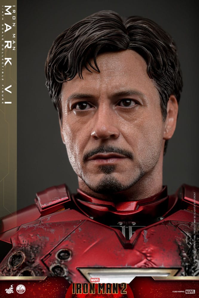 Hot Toys Iron Man 2 Iron Man Mark VI 1/4 Actionfigur