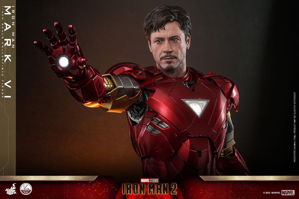 Hot Toys Iron Man 2 Iron Man Mark VI 1/4 Actionfigur