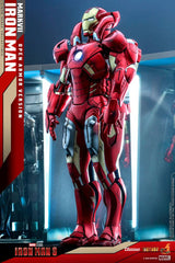 Hot Toys Iron Man 3 Iron Man Mark VII (Open Armor Version) 1/6 Diorama Actionfigur