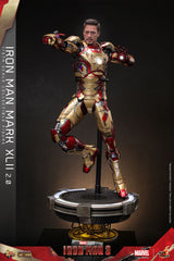Hot Toys Iron Man 3 Iron Man Mark XLII (2.0) Diecast 1/6 Actionfigur