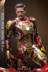 Hot Toys Iron Man 3 Iron Man Mark XLII (2.0) Diecast 1/6 Actionfigur
