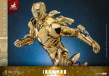 Hot Toys Iron Man Iron Man Mark III Gold Color Version 1/6 Actionfigur