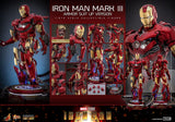 Hot Toys Iron Man Mark III (Armor Suit Up Version) Diecast 1/6 Actionfigur