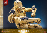 Hot Toys Iron Man Mark III (Gold Color Version) Exclusive Diecast 1/6 Actionfigur