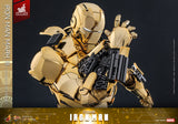 Hot Toys Iron Man Mark III (Gold Color Version) Exclusive Diecast 1/6 Actionfigur