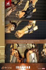 Hot Toys Iron Man Mark III Golden Version Hot Toys Exclusive 1/6 Actionfigur