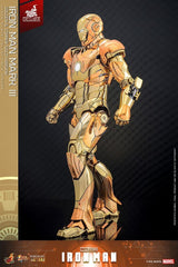 Hot Toys Iron Man Mark III Golden Version Hot Toys Exclusive 1/6 Actionfigur