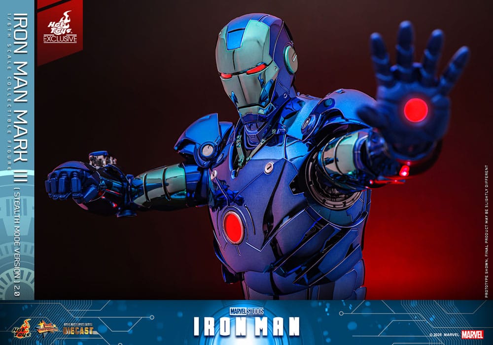Hot Toys Iron Man Mark III Stealth Mode Ver. 1/6 Actionfigur