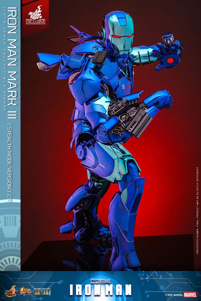 Hot Toys Iron Man Mark III Stealth Mode Ver. 1/6 Actionfigur