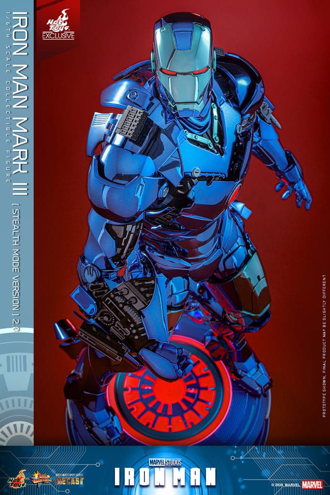 Hot Toys Iron Man Mark III Stealth Mode Ver. 1/6 Actionfigur