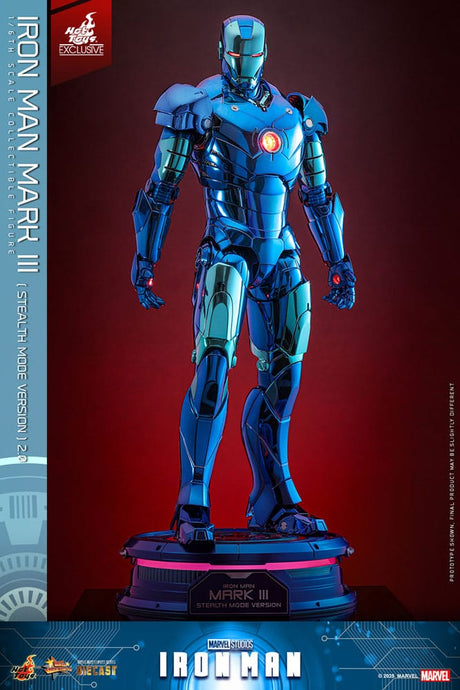 Hot Toys Iron Man Mark III Stealth Mode Ver. 1/6 Actionfigur