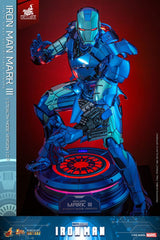 Hot Toys Iron Man Mark III (Stealth Mode Ver.) 2.0 Diecast Exclusive 1/6 Actionfigur