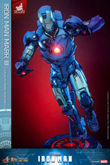 Hot Toys Iron Man Mark III (Stealth Mode Ver.) 2.0 Diecast Exclusive 1/6 Actionfigur