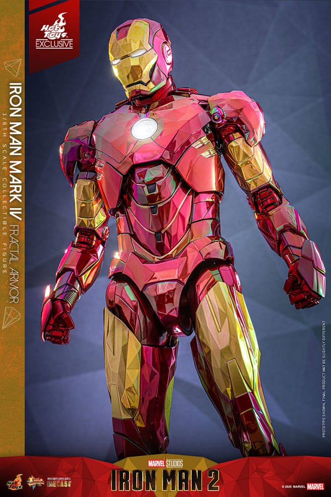 Hot Toys Iron Man Mark VI (Fractal Armor) Diecast Exclusive 1/6 Actionfigur