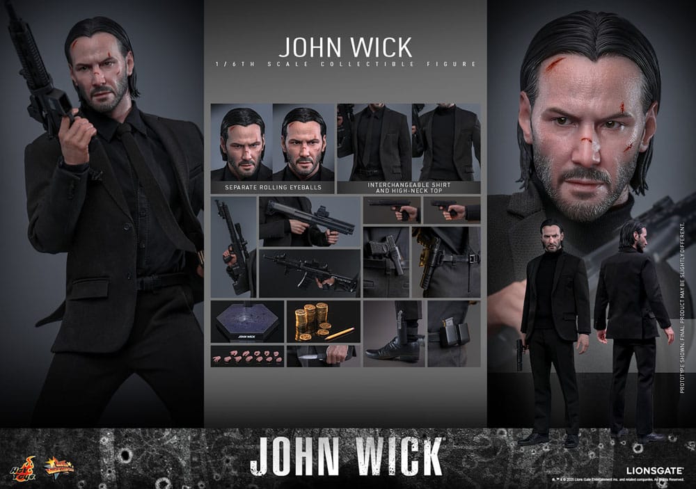 Hot Toys John Wick John Wick 1/6 Actionfigur