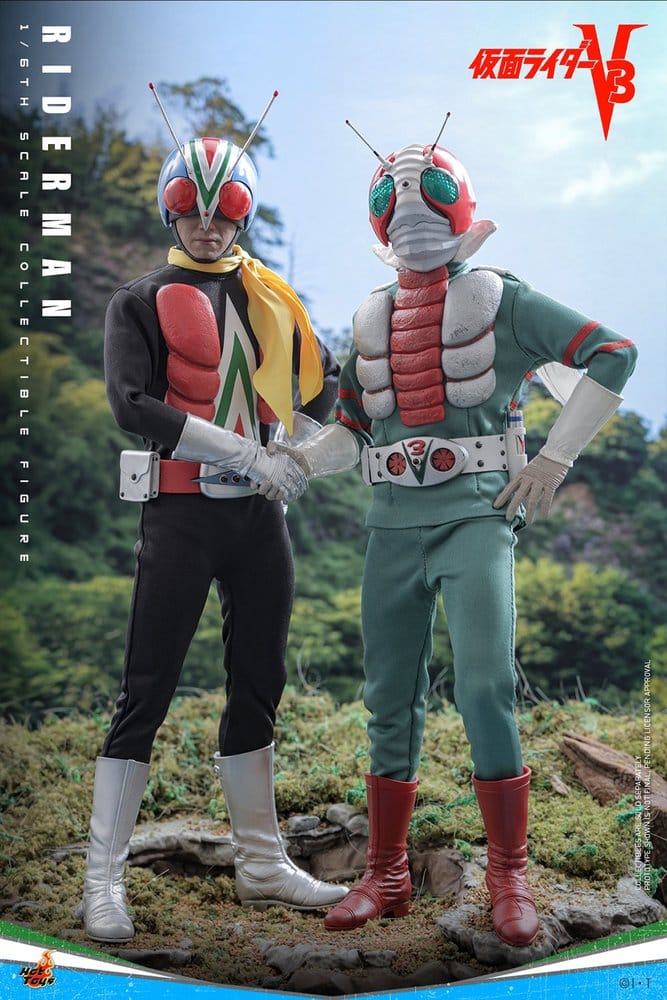 Hot Toys Kamen Rider Actionfigur 1/6 Riderman 30 cm