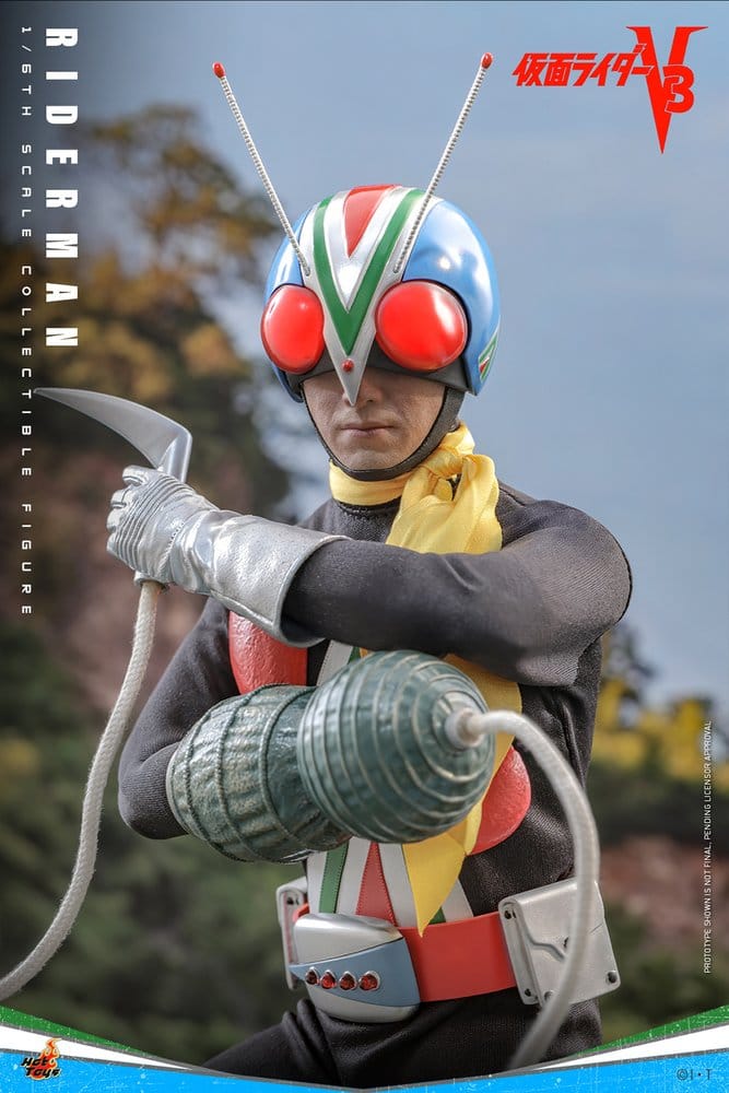 Hot Toys Kamen Rider Actionfigur 1/6 Riderman 30 cm