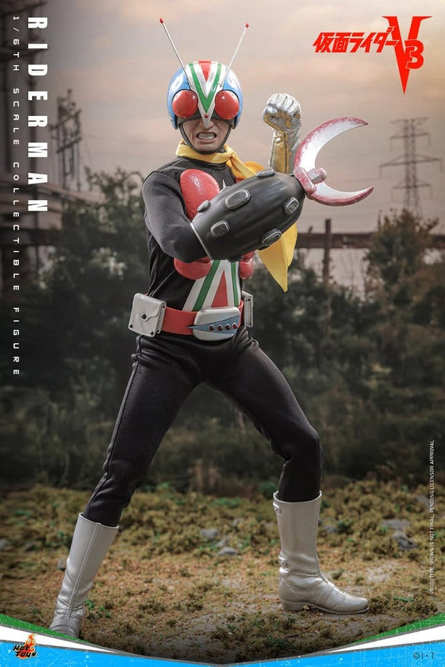 Hot Toys Kamen Rider Actionfigur 1/6 Riderman 30 cm