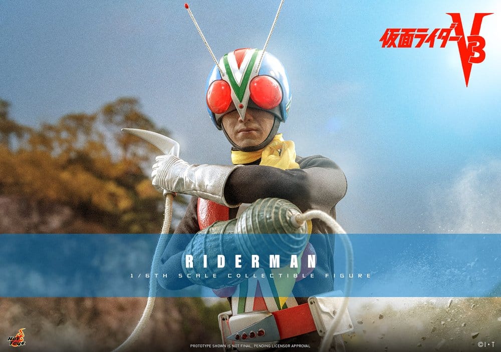 Hot Toys Kamen Rider Actionfigur 1/6 Riderman 30 cm