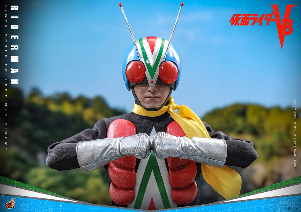 Hot Toys Kamen Rider Actionfigur 1/6 Riderman 30 cm