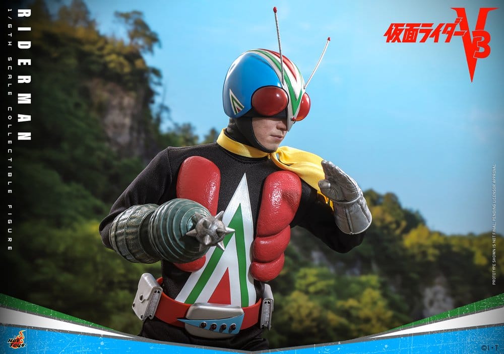 Hot Toys Kamen Rider Actionfigur 1/6 Riderman 30 cm