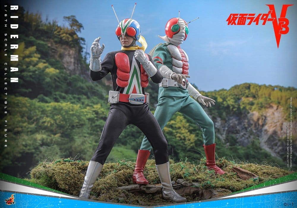 Hot Toys Kamen Rider Actionfigur 1/6 Riderman 30 cm