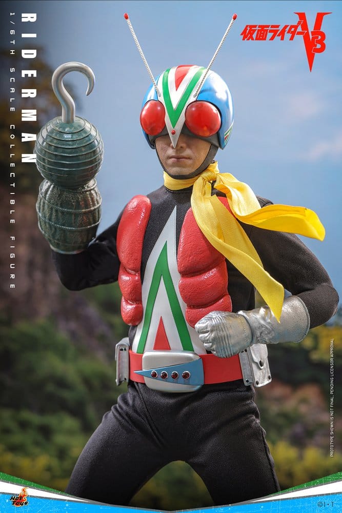 Hot Toys Kamen Rider Actionfigur 1/6 Riderman 30 cm