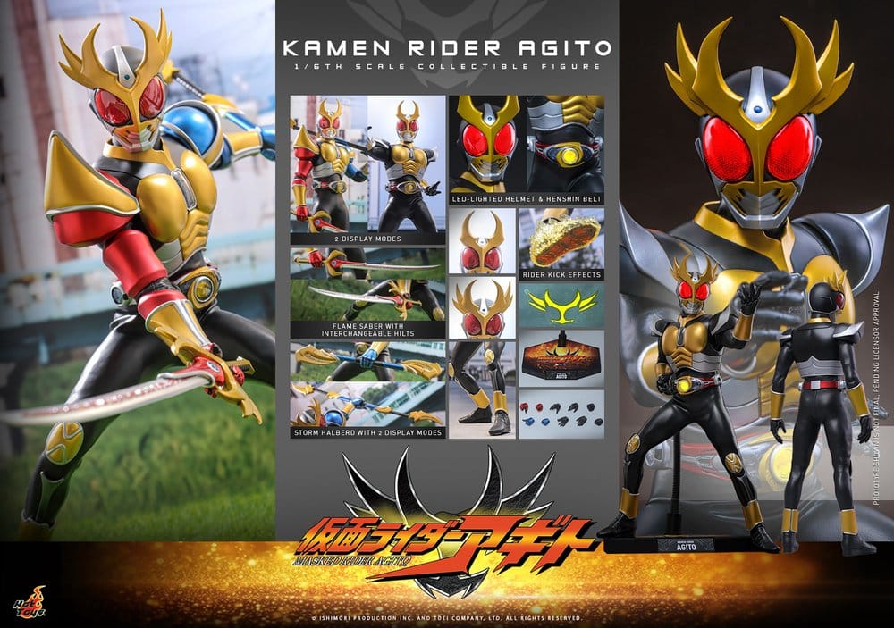 Hot Toys Kamen Rider Agito 1/6 Actionfigur