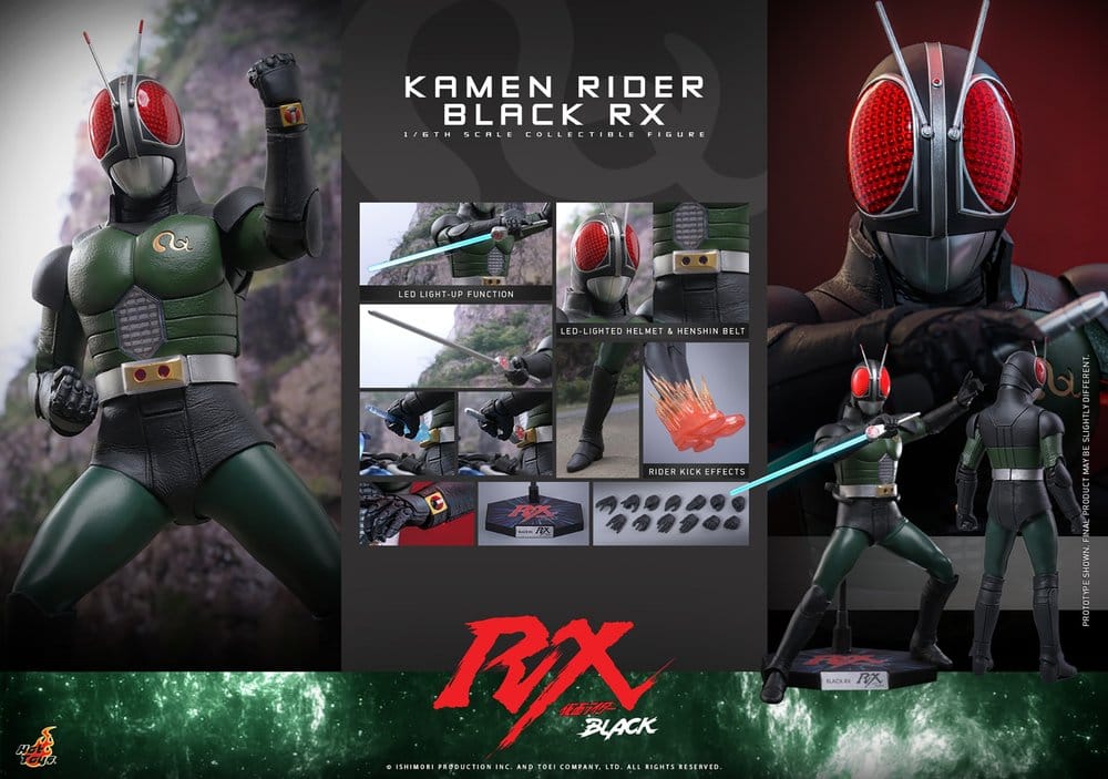 Hot Toys Kamen Rider Black RX Kamen Rider Black RX 1/6 Actionfigur