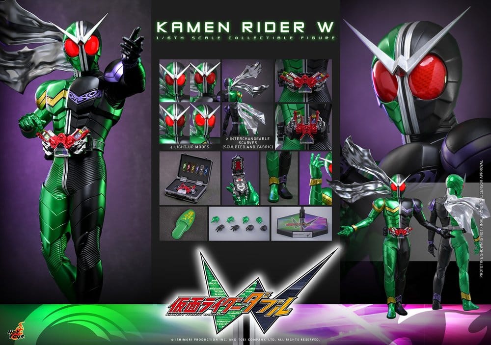 Hot Toys Kamen Rider Kamen Rider W 1/6 Actionfigur