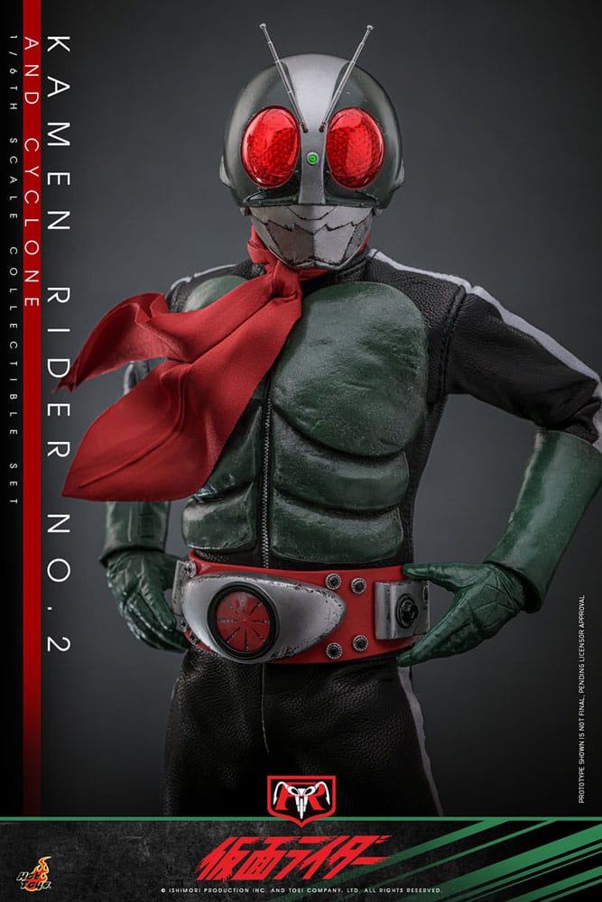 Hot Toys Kamen Rider No. 2 und Cylone 1/6 Actionfigur