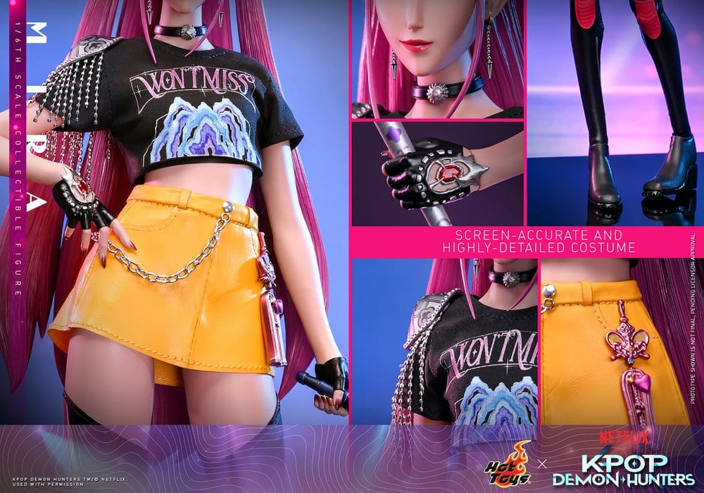 Hot Toys KPop Demon Hunters Actionfigur 1/6 Mira 28 cm