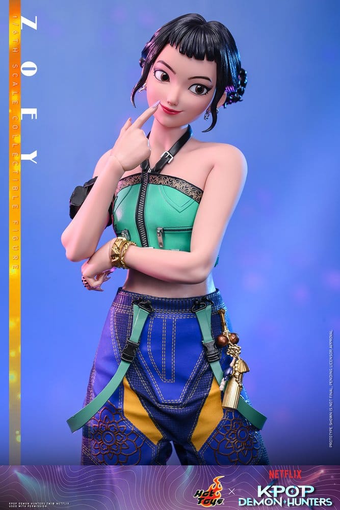 Hot Toys KPop Demon Hunters Zoey 1/6 Actionfigur