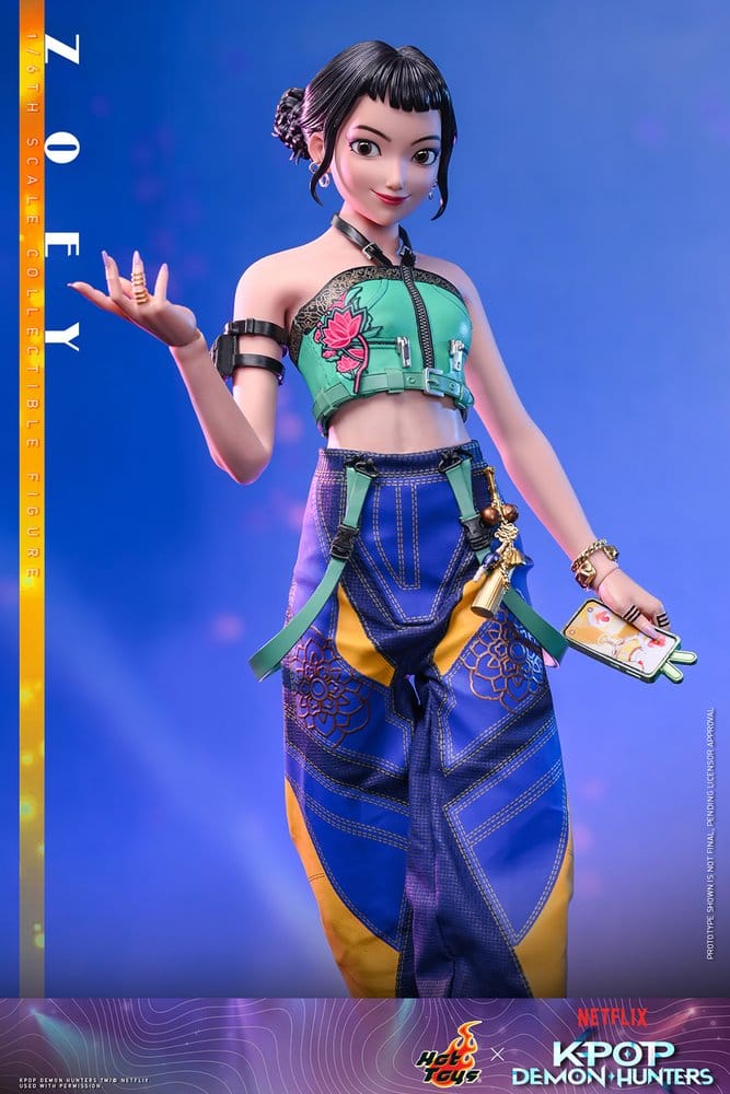 Hot Toys KPop Demon Hunters Zoey 1/6 Actionfigur