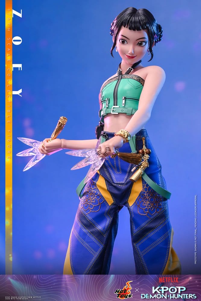 Hot Toys KPop Demon Hunters Zoey 1/6 Actionfigur