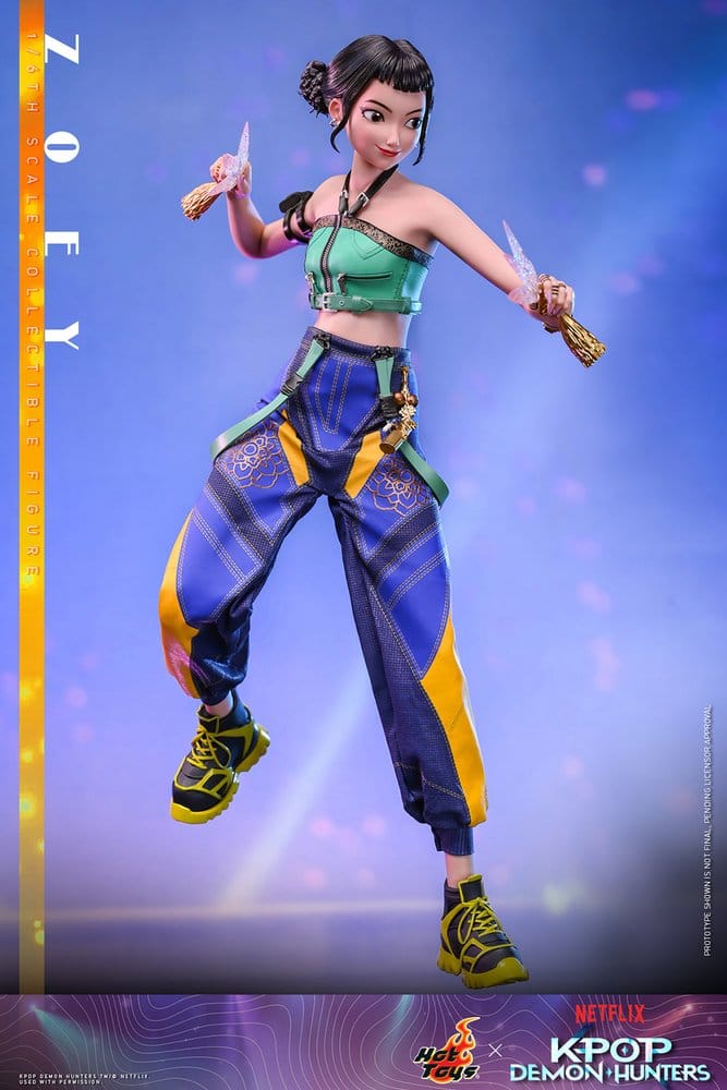 Hot Toys KPop Demon Hunters Zoey 1/6 Actionfigur