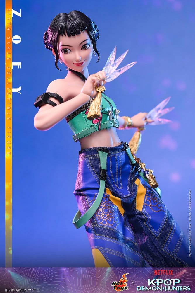 Hot Toys KPop Demon Hunters Zoey 1/6 Actionfigur