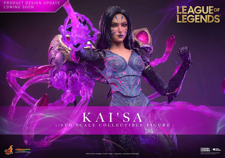 Hot Toys League of Legends Kai’Sa Video Game Masterpiece 1/6 Actionfigur 29 cm