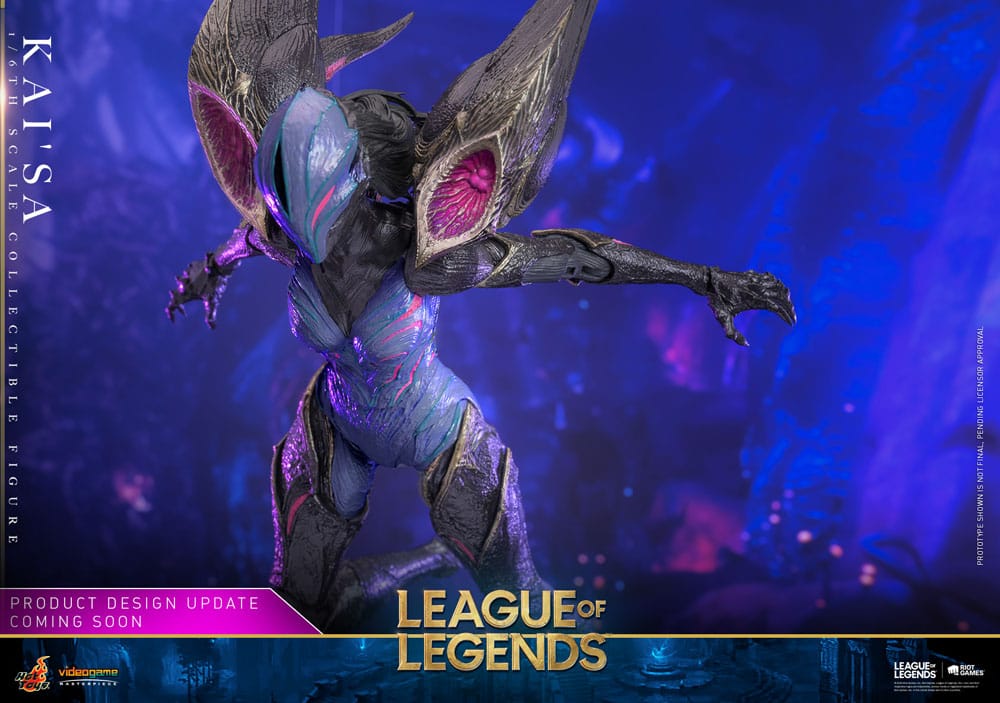 Hot Toys League of Legends Kai’Sa Video Game Masterpiece 1/6 Actionfigur 29 cm