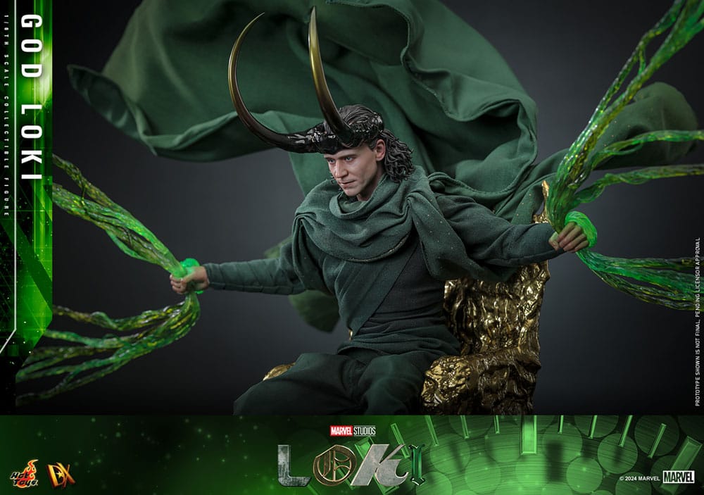 Hot Toys Loki DX God Loki 1/6 Actionfigur