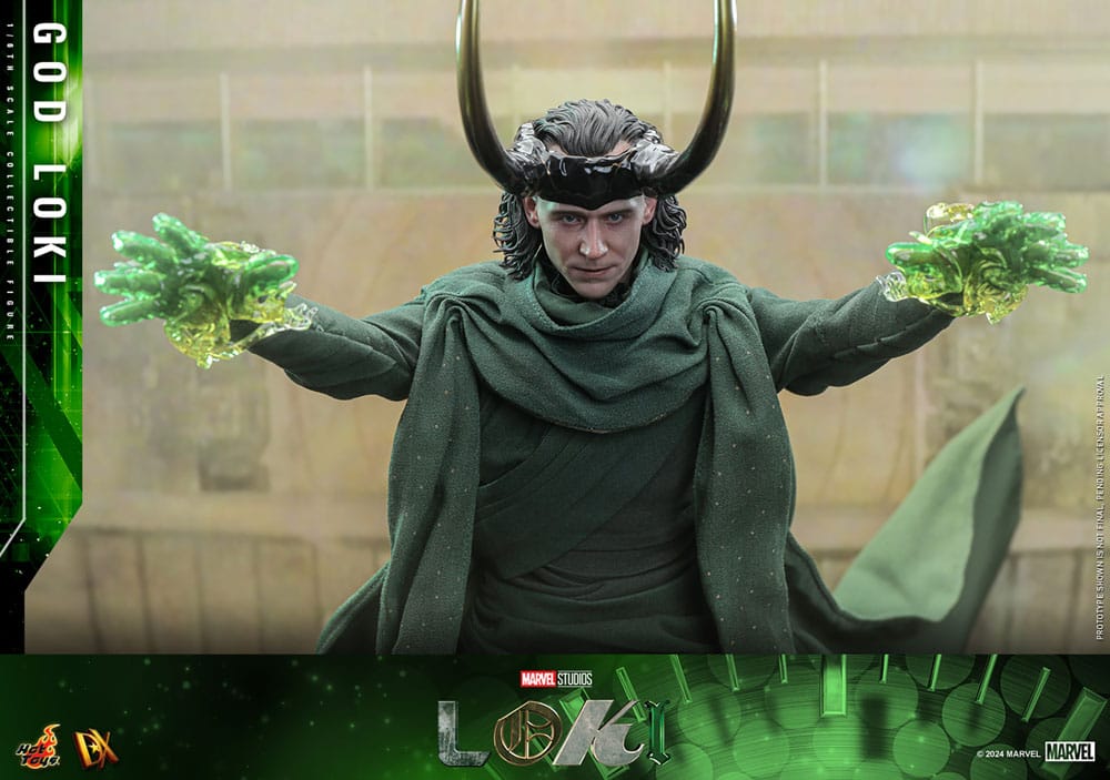 Hot Toys Loki DX God Loki 1/6 Actionfigur