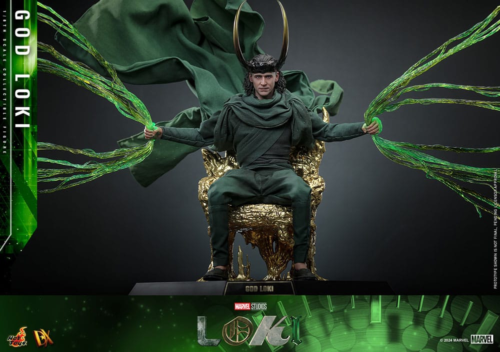 Hot Toys Loki DX God Loki 1/6 Actionfigur