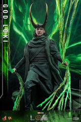 Hot Toys Loki DX God Loki 1/6 Actionfigur