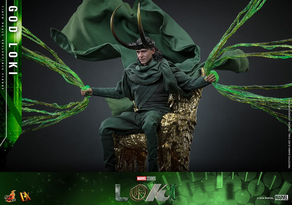 Hot Toys Loki DX God Loki 1/6 Actionfigur