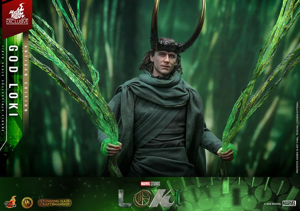 Hot Toys Loki God Loki Deluxe Artisan Edition 1/6 Actionfigur