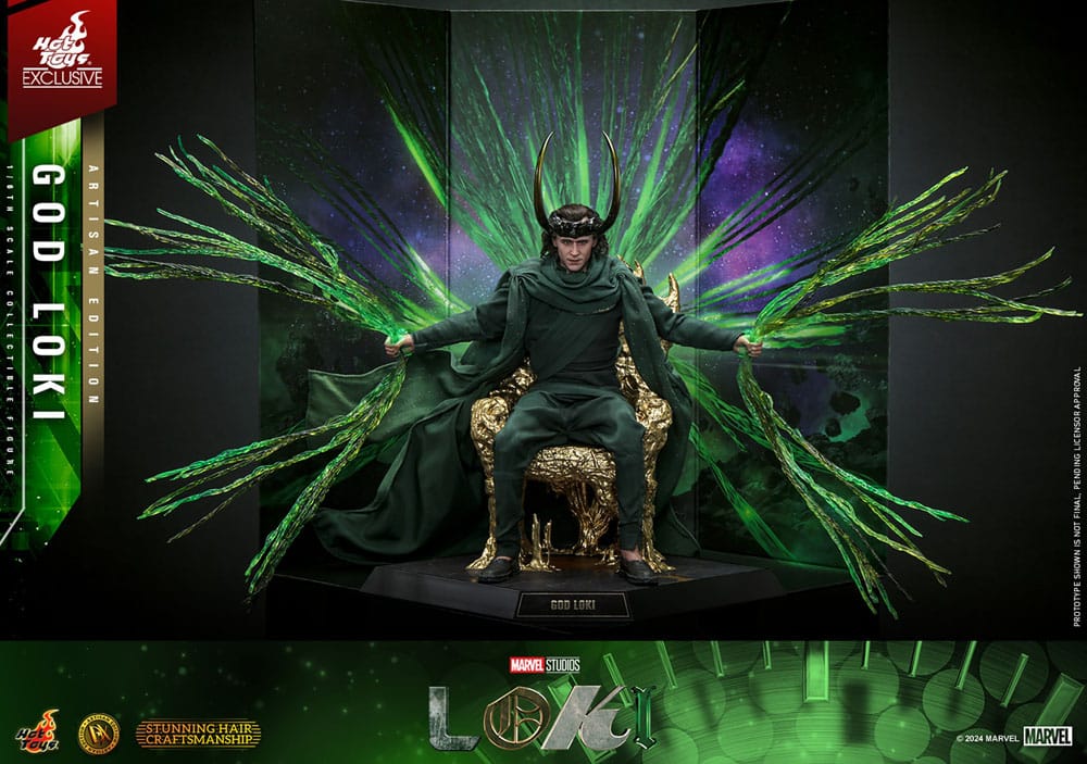 Hot Toys Loki God Loki Deluxe Artisan Edition 1/6 Actionfigur