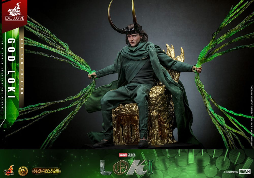Hot Toys Loki God Loki Deluxe Artisan Edition 1/6 Actionfigur