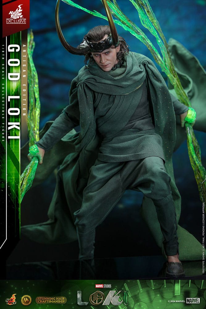 Hot Toys Loki God Loki Deluxe Artisan Edition 1/6 Actionfigur