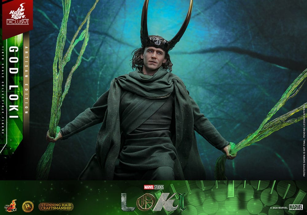 Hot Toys Loki God Loki Deluxe Artisan Edition 1/6 Actionfigur
