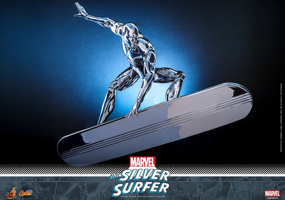 Hot Toys Marvel Actionfigur 1/6 Silver Surfer 32 cm